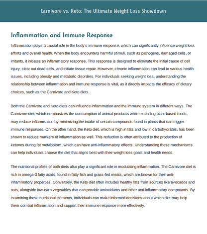 Carnivore vs. Keto: The Ultimate Weight Loss Showdown